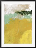 The Yellow Field Framed Print