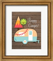 Framed Happy Camper