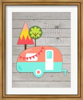 Framed Happy Camper II