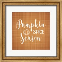 Framed Pumpkin Spice