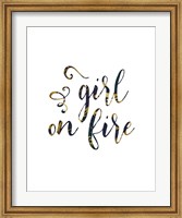 Framed Girl on Fire