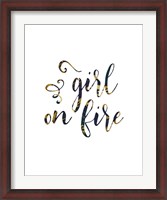 Framed Girl on Fire