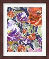 Framed Floral Collage