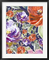 Framed Floral Collage