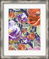 Framed Floral Collage