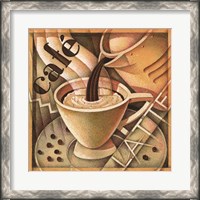 Framed Cappuccino & Cafe A