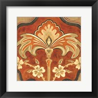 Framed Kashmir Motif A