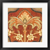 Kashmir Motif A Framed Print