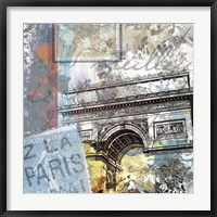 Framed Paris Arc