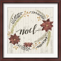 Framed Rustic Christmas I