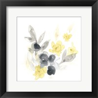 Citron Bouquet II Framed Print