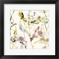 Flower Drips III Framed Print