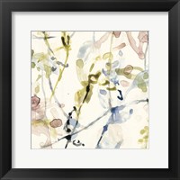 Flower Drips IV Framed Print