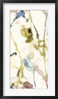 Framed Flower Drip Triptych I