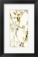 Framed Flower Drip Triptych II