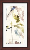Framed Flower Drip Triptych III