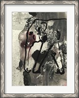 Framed Abstract Elephant II