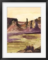 Framed Desert Diptych I