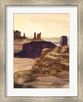 Framed Desert Diptych II