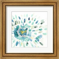 Framed Starburst Floral I