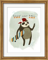 Framed Hipster Sloth I