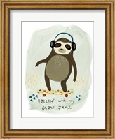 Framed Hipster Sloth II