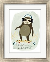 Framed Hipster Sloth II