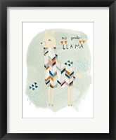 Llama Squad I Framed Print