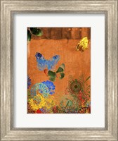 Framed Butterfly Panorama Triptych I