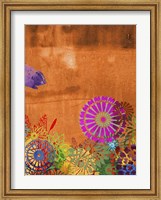 Framed Butterfly Panorama Triptych III