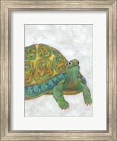 Framed Turtle Friends I