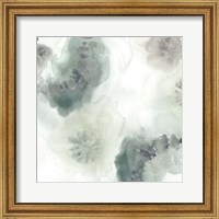 Framed Lily Pad Watercolor I