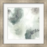 Framed Lily Pad Watercolor I