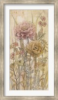 Framed Floral Chinoiserie II