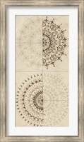 Framed Sacred Geometry Sketch III