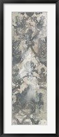 Weathered Damask Panel IV Framed Print