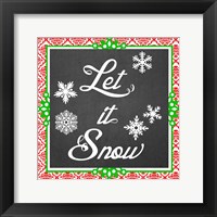 Framed Let it Snow II