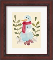 Framed Snowman Cut-out I