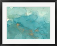 Turquoise Moment II Framed Print