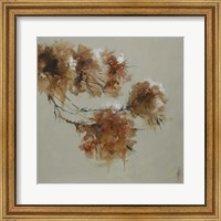 Framed Rusty Spring Blossoms I