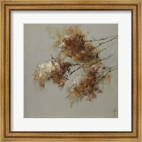 Framed Rusty Spring Blossoms II