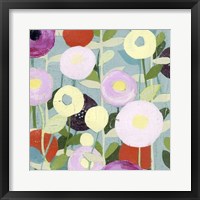 Poppy Strata I Framed Print