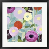 Poppy Strata III Framed Print