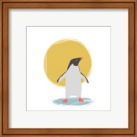 Framed 'Minimalist Penguin, Boys Part II' border=