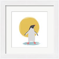 Framed 'Minimalist Penguin, Boys Part II' border=