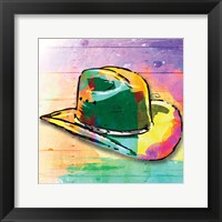 Framed Colorful Hat