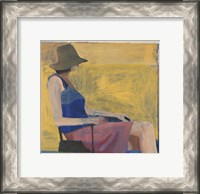 Framed Seated Figure with Hat, 1967