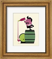 Framed Wine