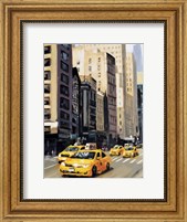 Framed New York Taxi 1