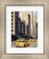 Framed New York Taxi 1